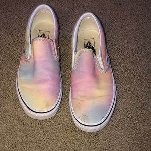 rainbow vans